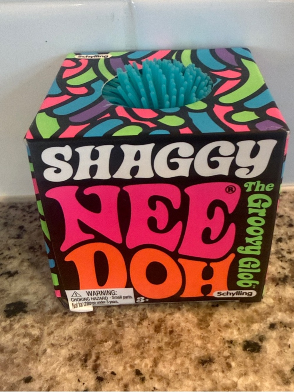 Rare! Shaggy Nee D'oh! The Groovy Globe - Bright Multi Color